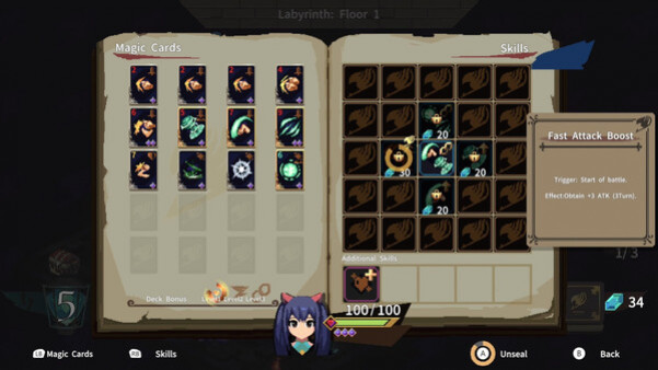 Игра FAIRY TAIL: DUNGEONS, скриншот
