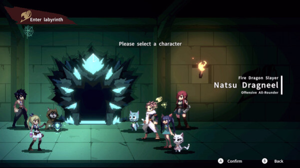 Игра FAIRY TAIL: DUNGEONS, скриншот