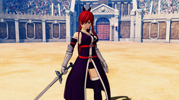 Игра FAIRY TAIL: Erza's Costume "Fairy Tail Team A", скриншот