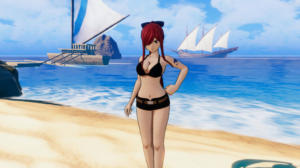 Игра FAIRY TAIL: Erza's Costume "Special Swimsuit", скриншот