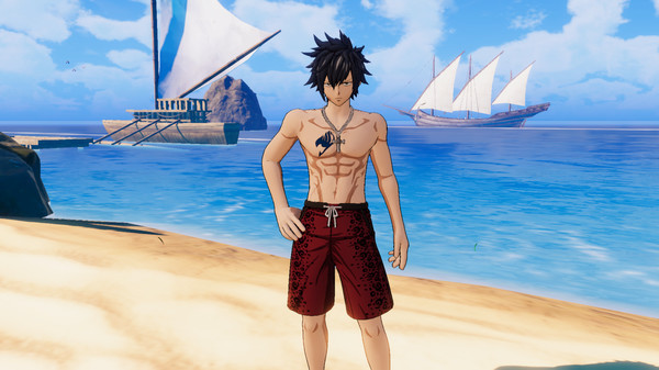 Игра FAIRY TAIL: Gray's Costume "Special Swimsuit", скриншот