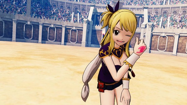 Игра FAIRY TAIL: Lucy's Costume "Fairy Tail Team A", скриншот