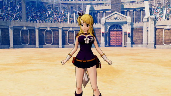 Игра FAIRY TAIL: Lucy's Costume "Fairy Tail Team A", скриншот