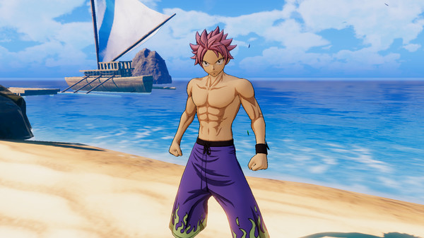 Игра FAIRY TAIL: Natsu's Costume "Special Swimsuit", скриншот