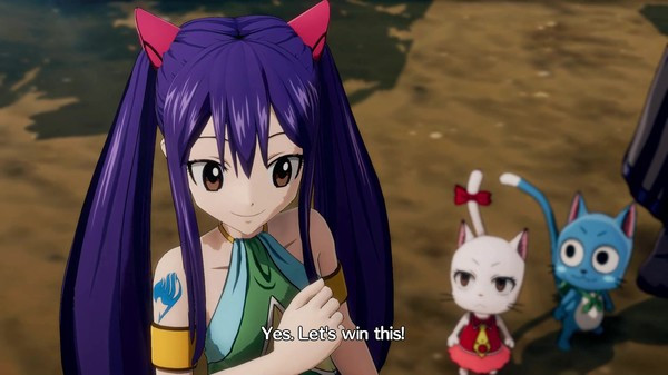 Игра FAIRY TAIL, скриншот