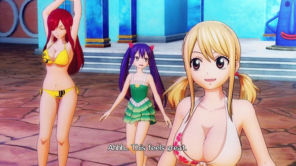 Игра FAIRY TAIL, скриншот