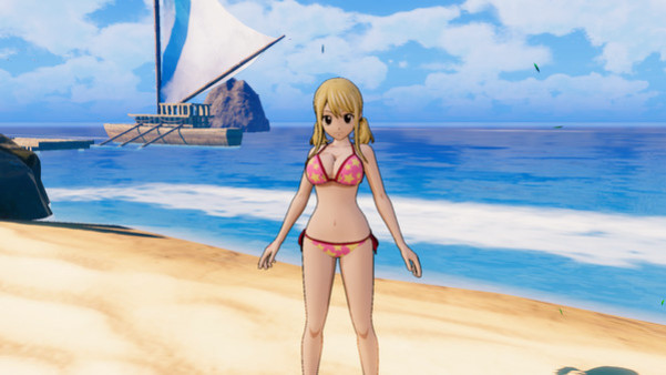 Игра FAIRY TAIL: Special Swimsuit Costume Set for 16 Playable Characters, скриншот