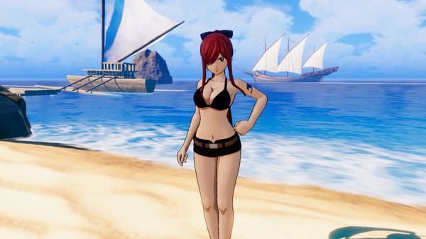 Игра FAIRY TAIL: Special Swimsuit Costume Set for 16 Playable Characters, скриншот