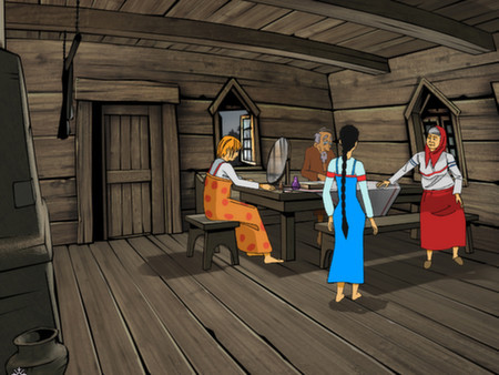 Игра Fairy Tale About Father Frost, Ivan and Nastya, скриншот
