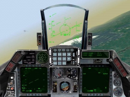 Игра Falcon 4.0, скриншот