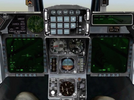 Игра Falcon 4.0, скриншот