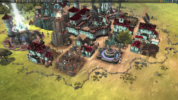 Игра Fallen Enchantress: Legendary Heroes, скриншот