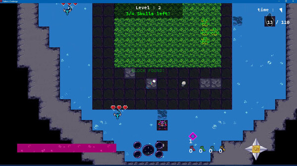 Игра Fallen's Challenge, скриншот