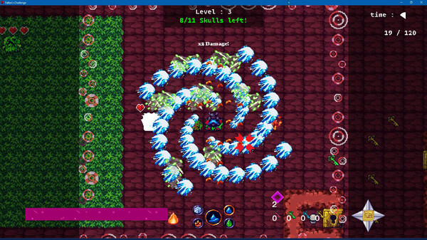 Игра Fallen's Challenge, скриншот