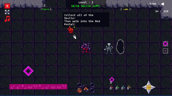 Игра Fallen's Challenge, скриншот