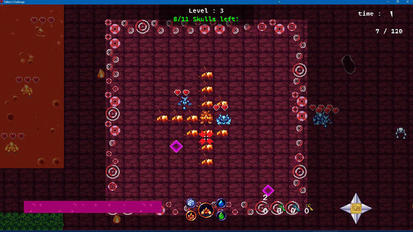 Игра Fallen's Challenge, скриншот