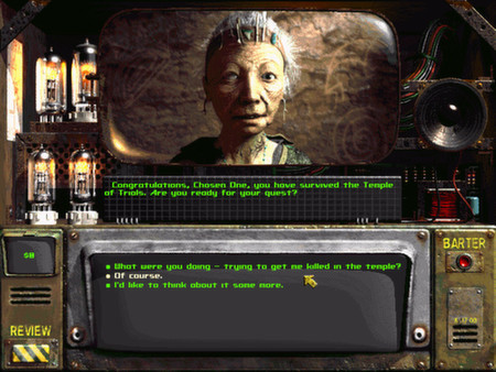 Игра Fallout 2: A Post Nuclear Role Playing Game, скриншот