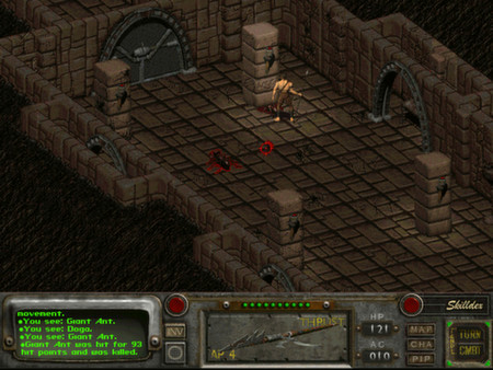 Игра Fallout 2: A Post Nuclear Role Playing Game, скриншот