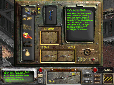 Игра Fallout 2: A Post Nuclear Role Playing Game, скриншот