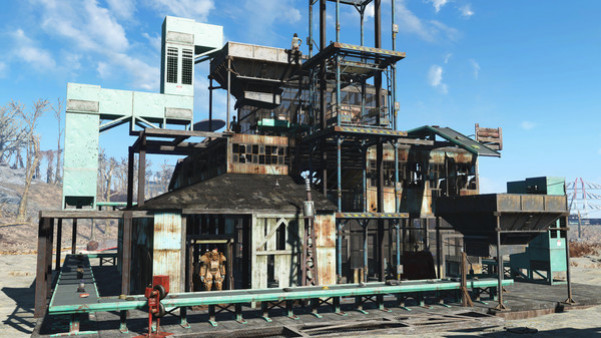 Игра Fallout 4 - Contraptions Workshop, скриншот
