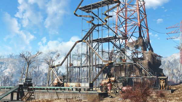 Игра Fallout 4 - Contraptions Workshop, скриншот