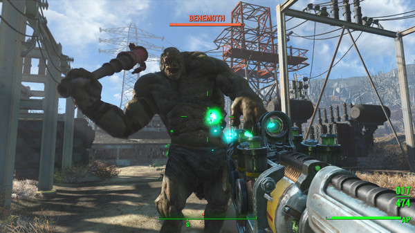 Игра Fallout 4, скриншот
