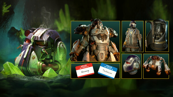 Игра Fallout 76: набор брони Анклава, скриншот