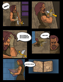 Игра Fantasy Blacksmith Comic Book, скриншот