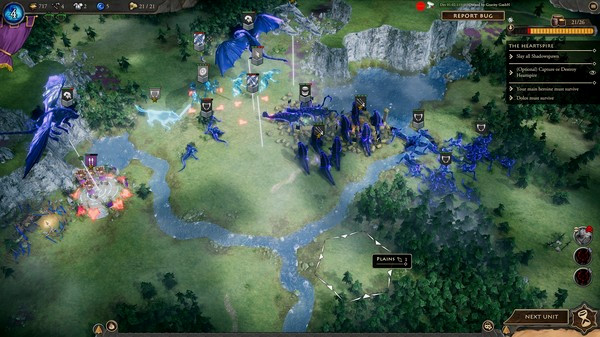 Игра Fantasy General II: Empire Aflame, скриншот