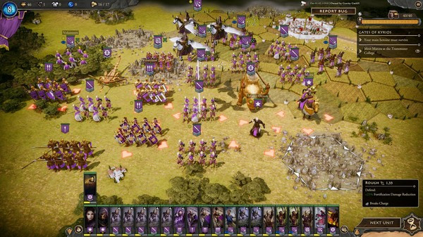 Игра Fantasy General II: Empire Aflame, скриншот