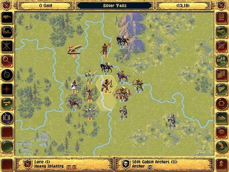 Игра Fantasy General, скриншот