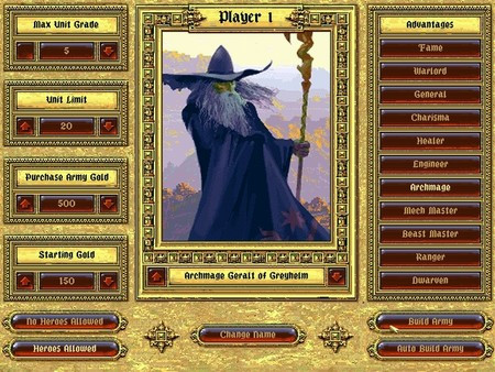 Игра Fantasy General, скриншот
