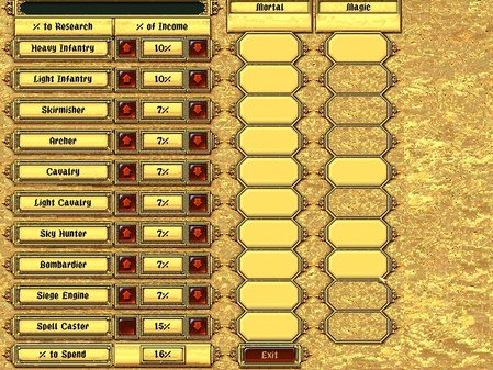 Игра Fantasy General, скриншот