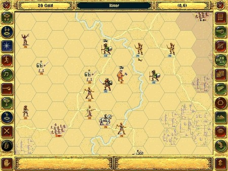 Игра Fantasy General, скриншот