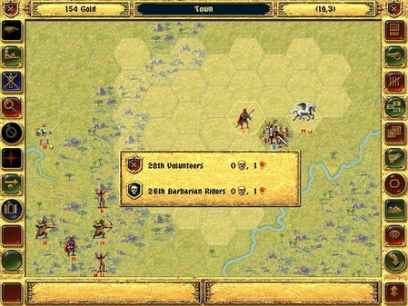 Игра Fantasy General, скриншот