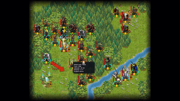 Игра Fantasy Kommander: Eukarion Wars, скриншот