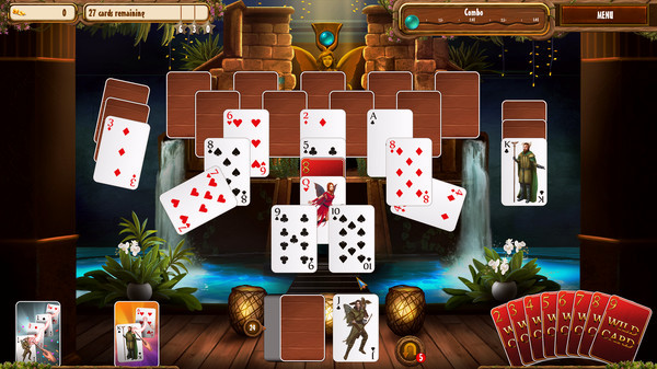 Игра Fantasy Quest Solitaire, скриншот