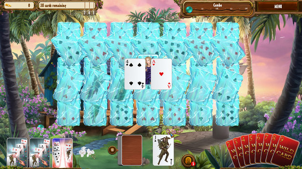 Игра Fantasy Quest Solitaire, скриншот