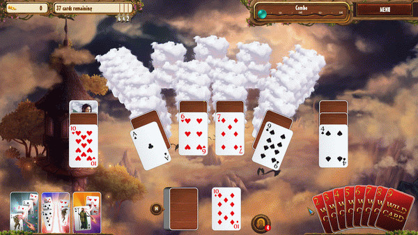 Игра Fantasy Quest Solitaire, скриншот