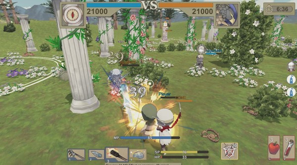 Игра Fantasy Versus, скриншот