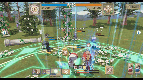 Игра Fantasy Versus, скриншот
