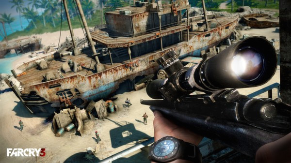 Игра Far Cry 3, скриншот