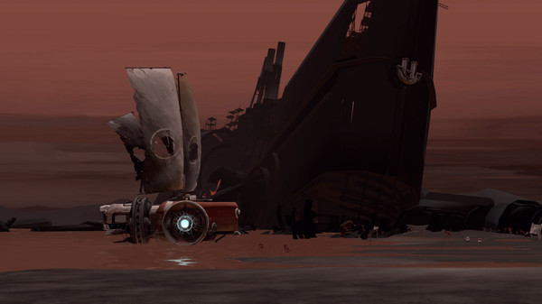 Игра FAR: Lone Sails, скриншот