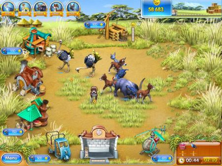 Игра Farm Frenzy 3, скриншот