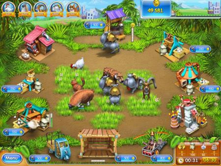 Игра Farm Frenzy 3, скриншот