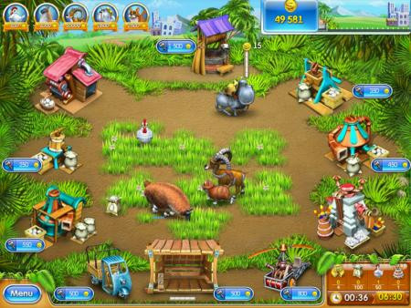 Игра Farm Frenzy 3, скриншот