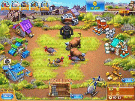 Игра Farm Frenzy 3, скриншот