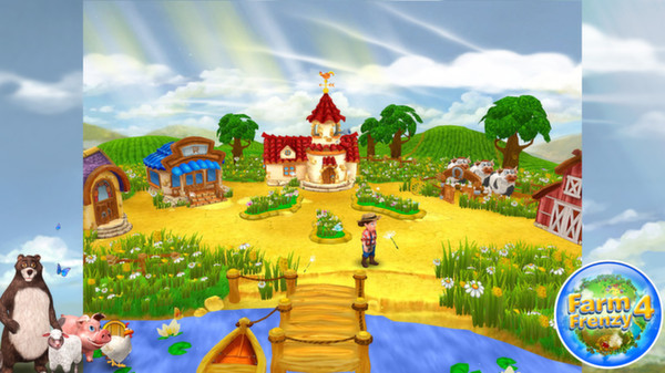 Игра Farm Frenzy 4, скриншот