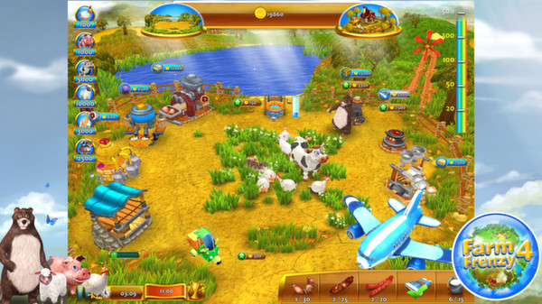 Игра Farm Frenzy 4, скриншот