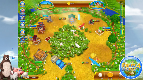Игра Farm Frenzy 4, скриншот